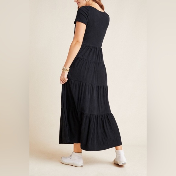 Anthropologie Maeve Gillian Tiered Maxi Dress Size XS - Picture 2 of 10